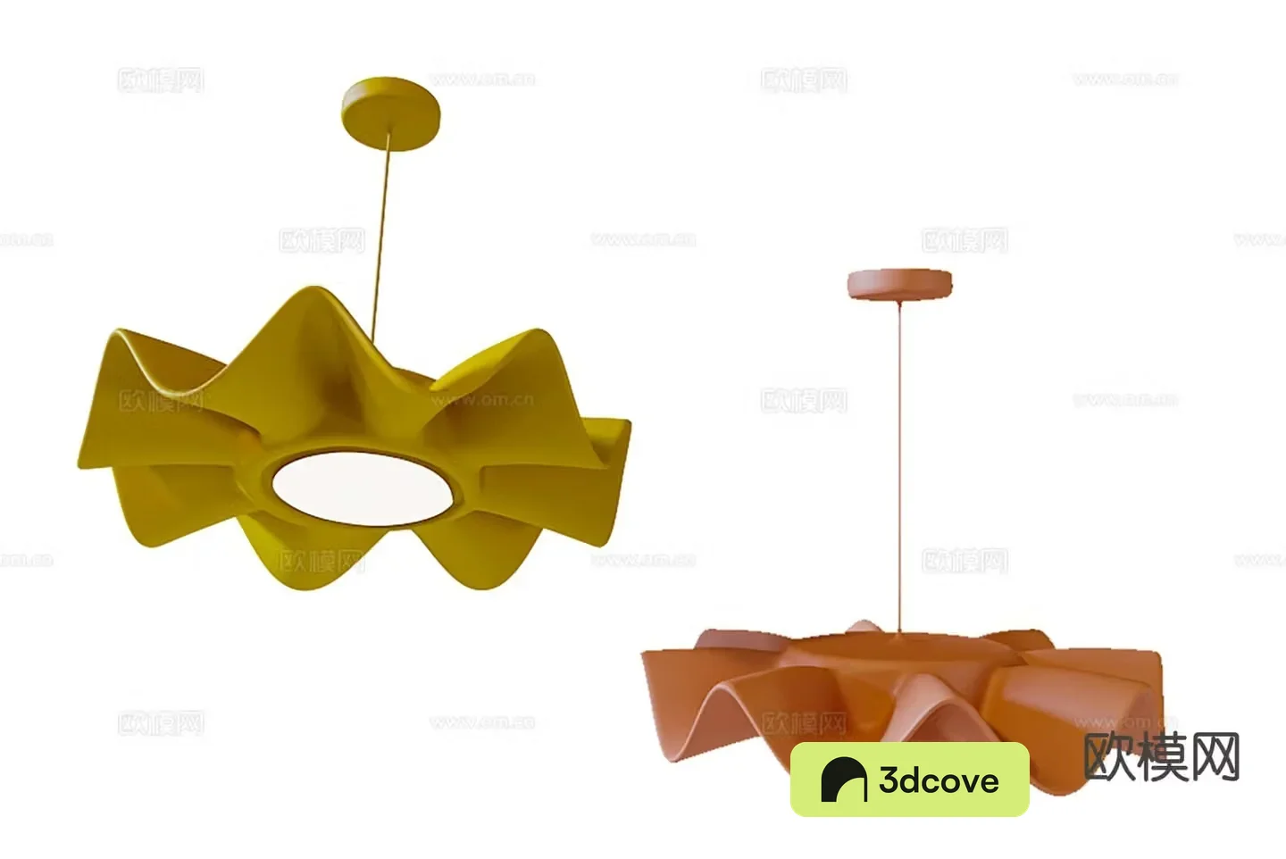 Modern flower chandelier