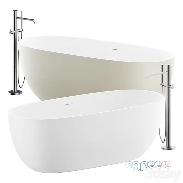 3ds Max Free – DISENIA ELLISSE Bath