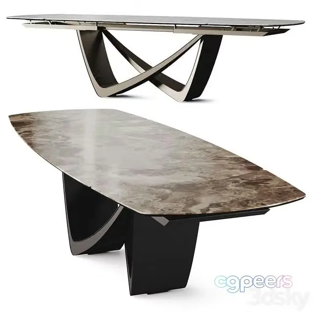 3ds Max Free – Bontempi Bach Dining Table