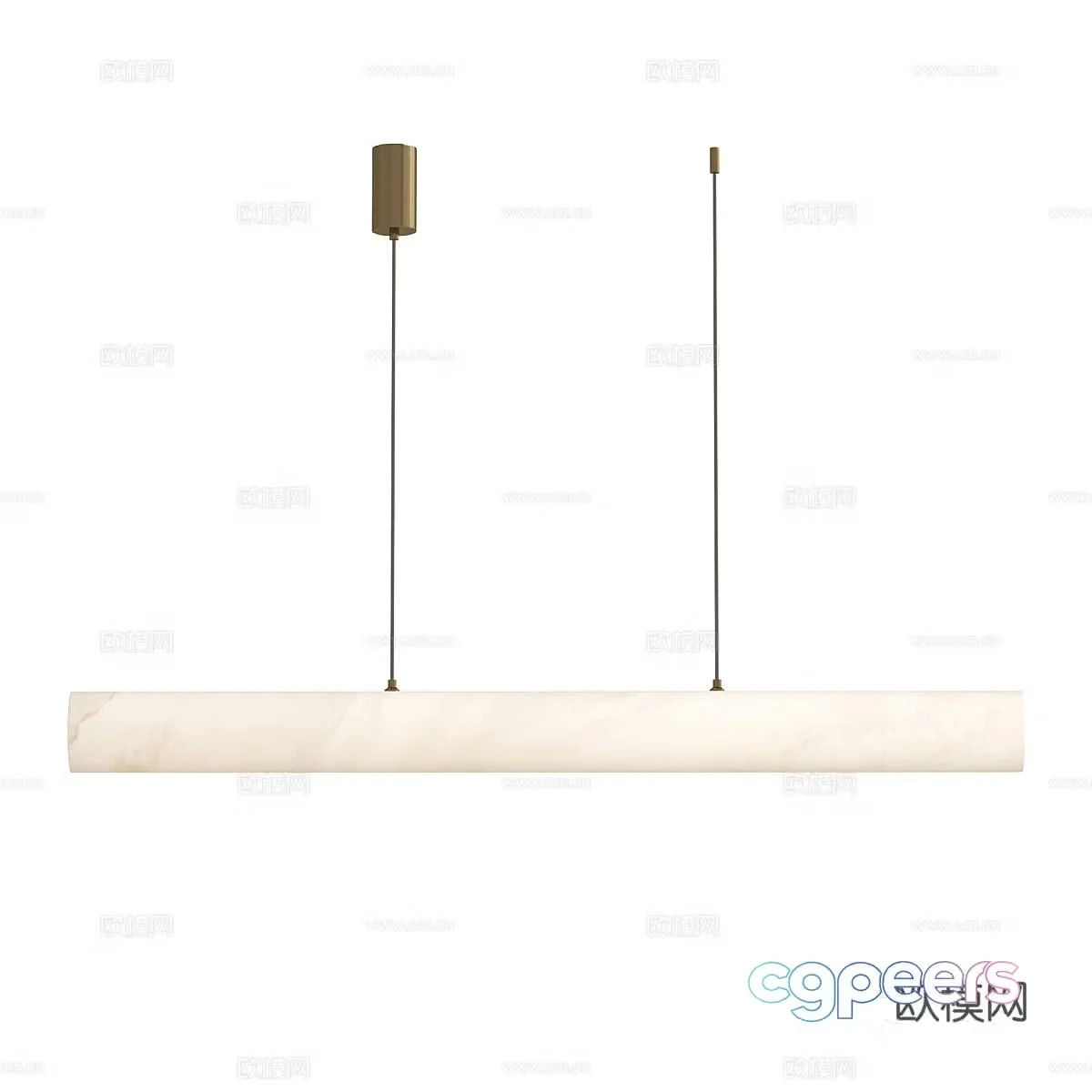 Modern simple chandelier chandelier simple chandelier light luxury chandelier living room chandelier 3d model