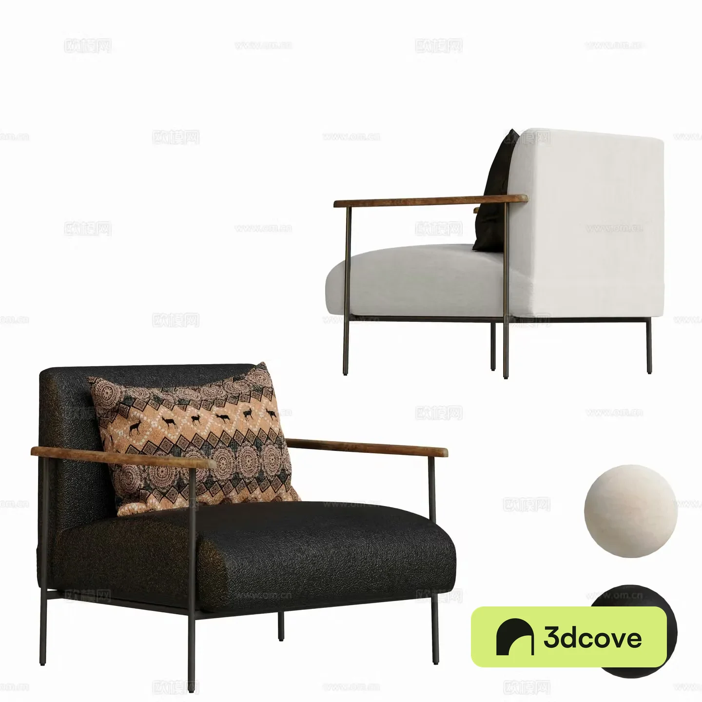 Modern lounge chair