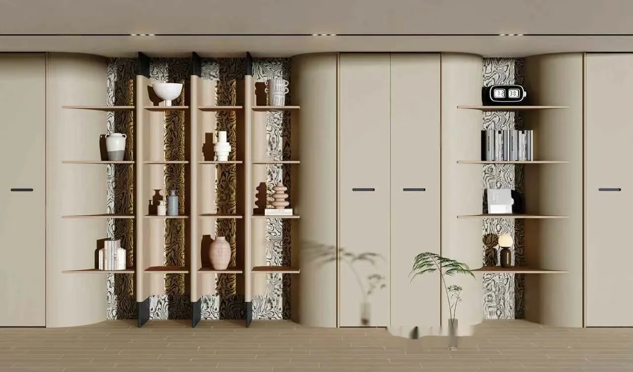 Modern Shelving Unit 3D Model – 1858 – VRAY Render