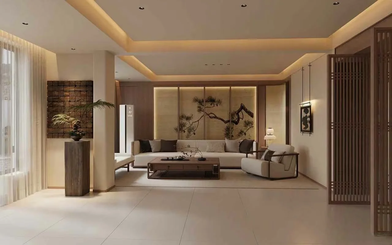 Modern Living Room 3D Model – 13394 – VRAY Render