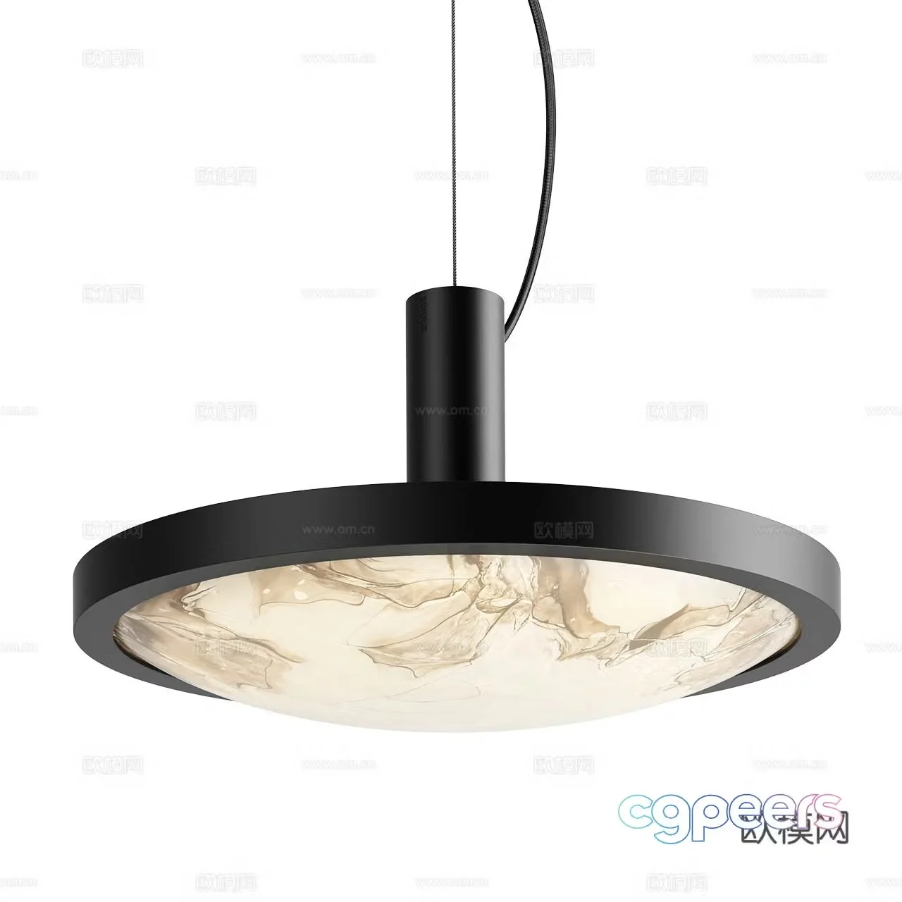 Brokis modern chandeliers new Chinese chandeliers minimalist chandeliers round chandeliers 3D model