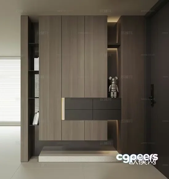 Modern Home Decor 3D Model – 1462 – VRAY Render