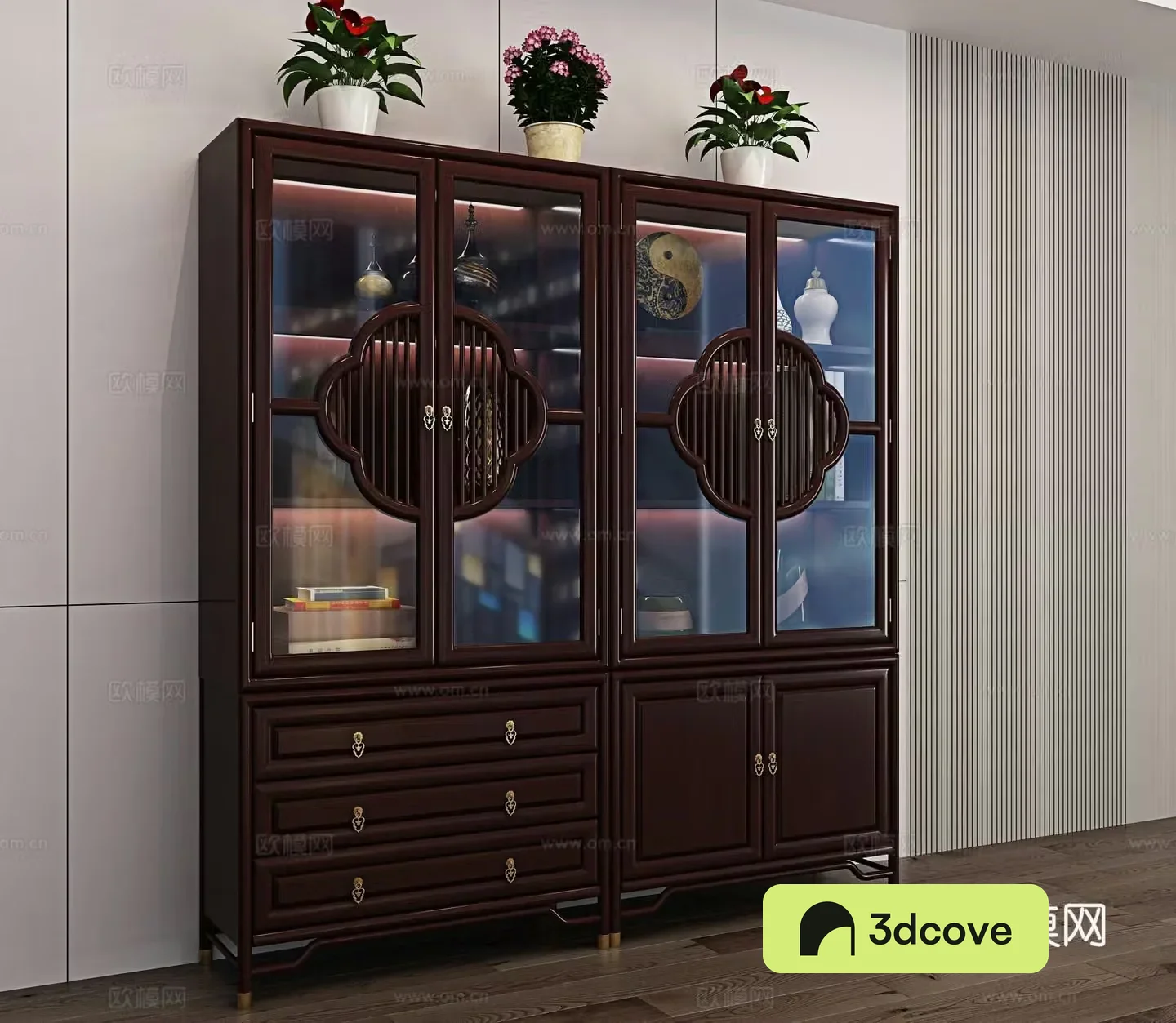 Chinese bookcase