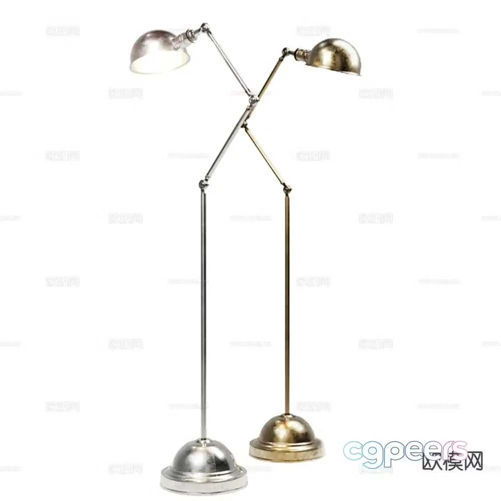 Modern floor lamp 3d model