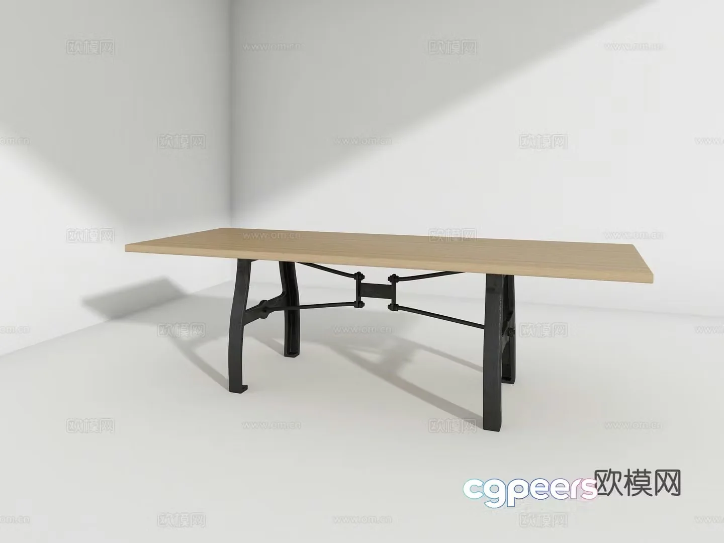 Office desk3d model