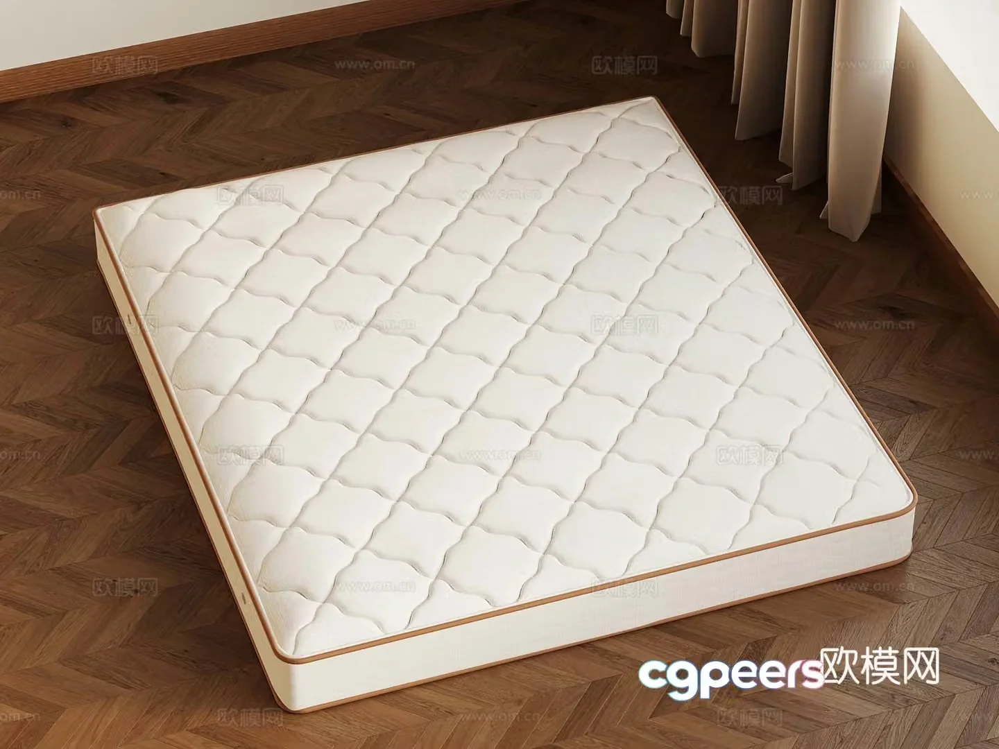 Modern mattress 3d model