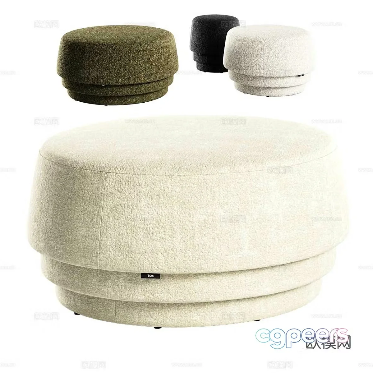 Modern simple single sofa single sofa simple sofa living room sofa casual sofa 3d model