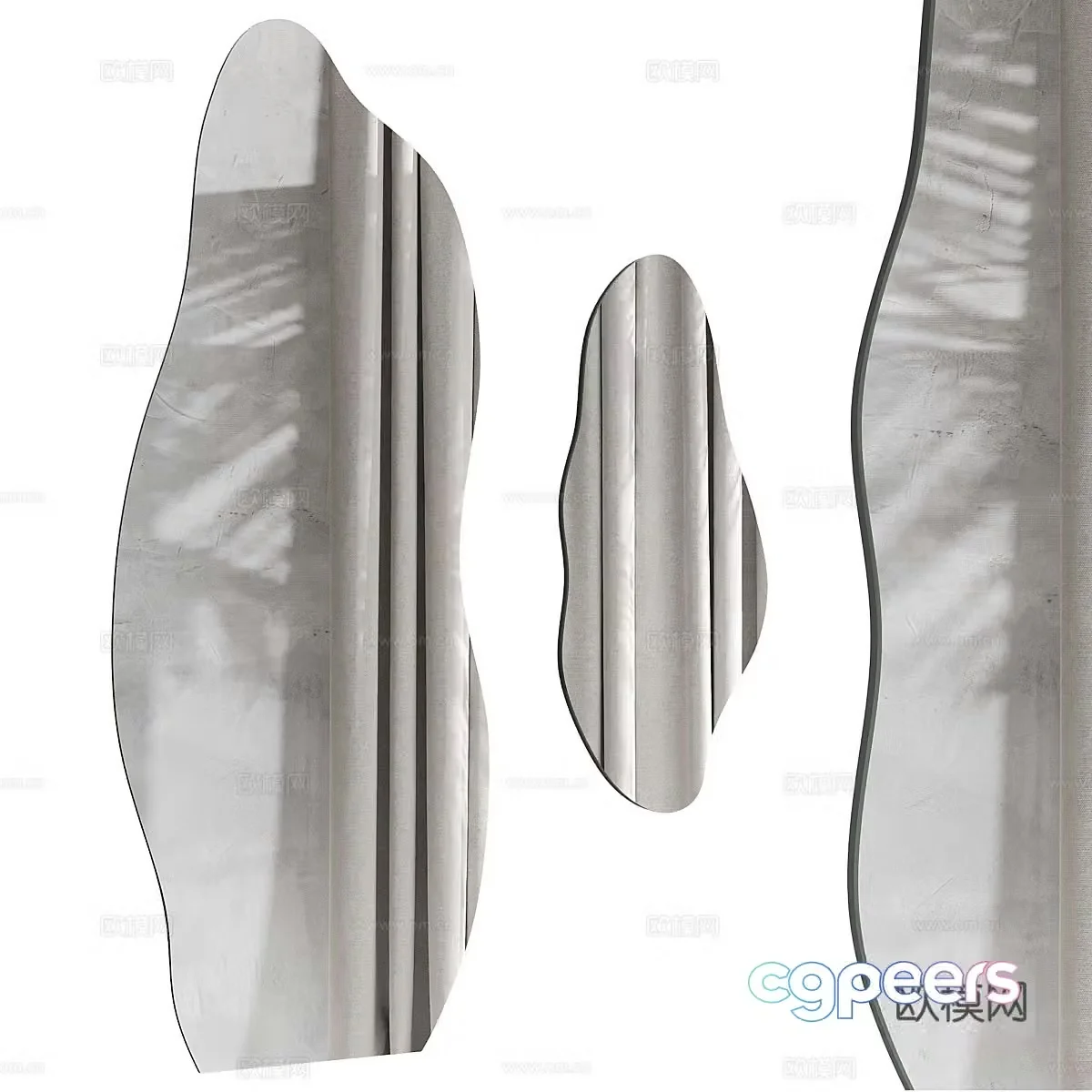 Mirror Decorative Mirror 3D Model