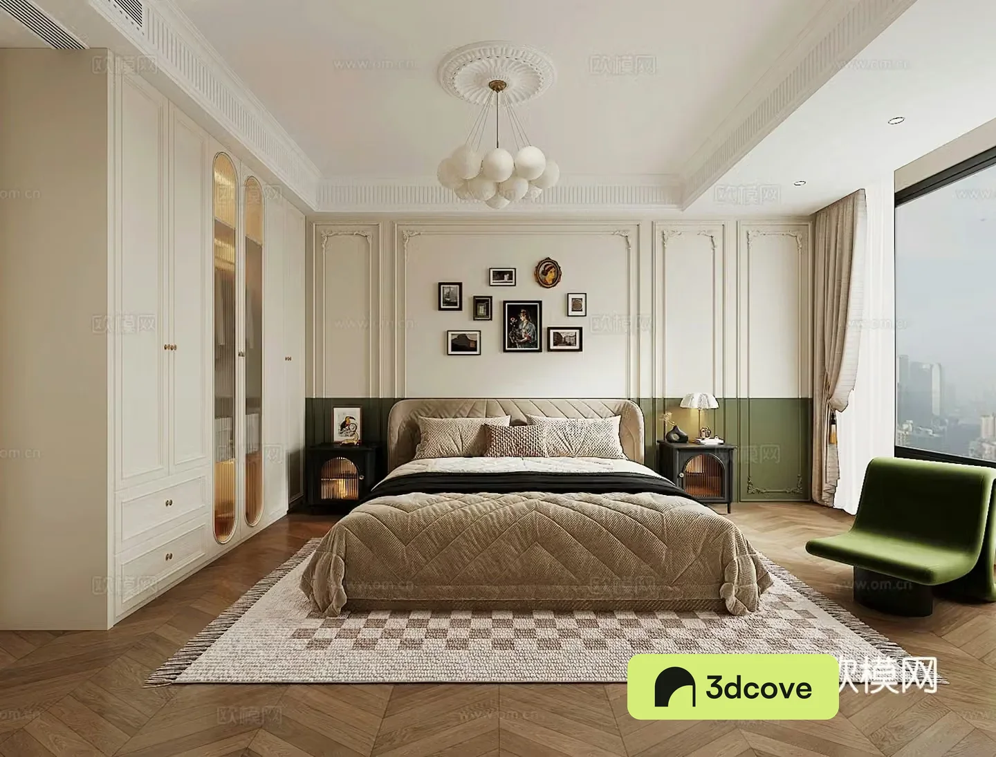 French bedroom