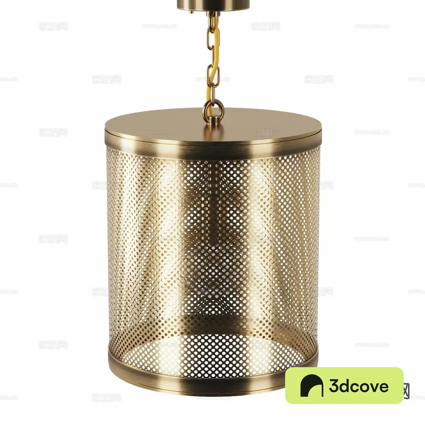 Light luxury hollow chandelier
