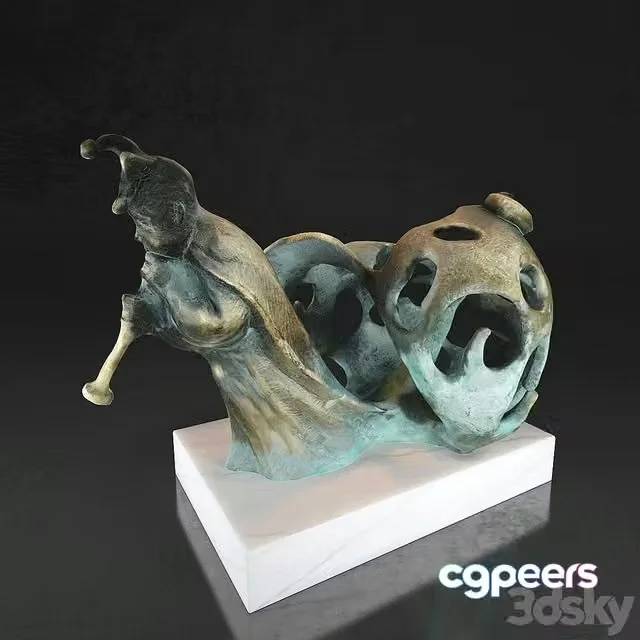 3ds Max Free – Figurine Snail