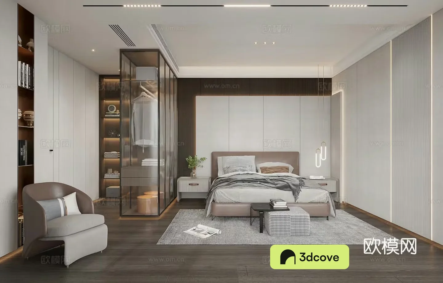 Modern bedroom