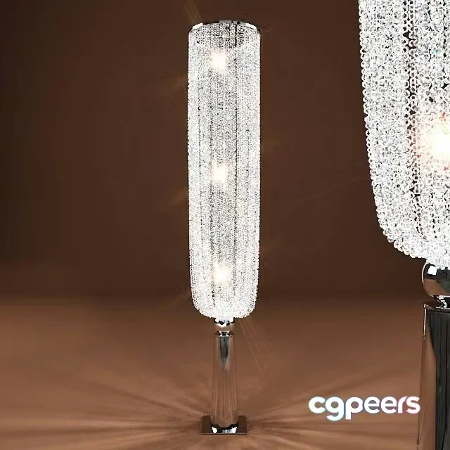 3ds Max Free – IPE CAVALLI floor lamp