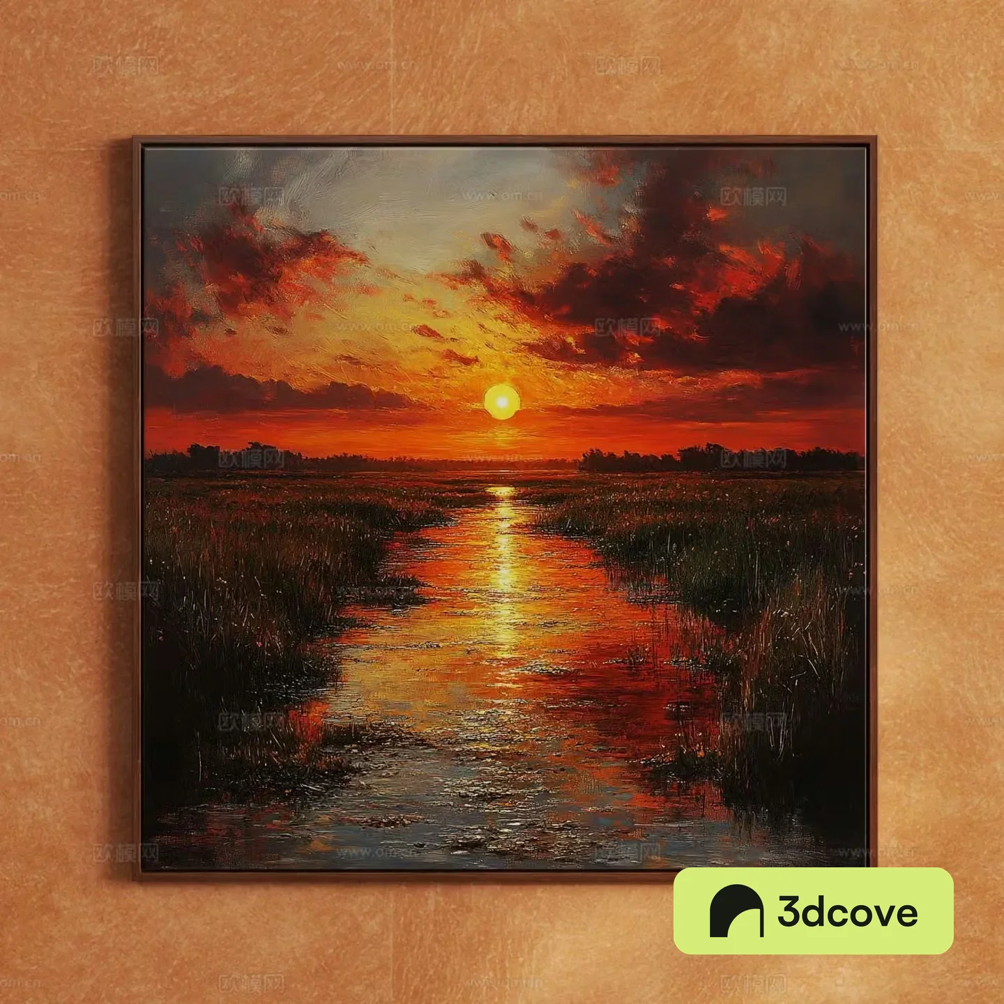 Modern creative oil painting art painting decorative painting