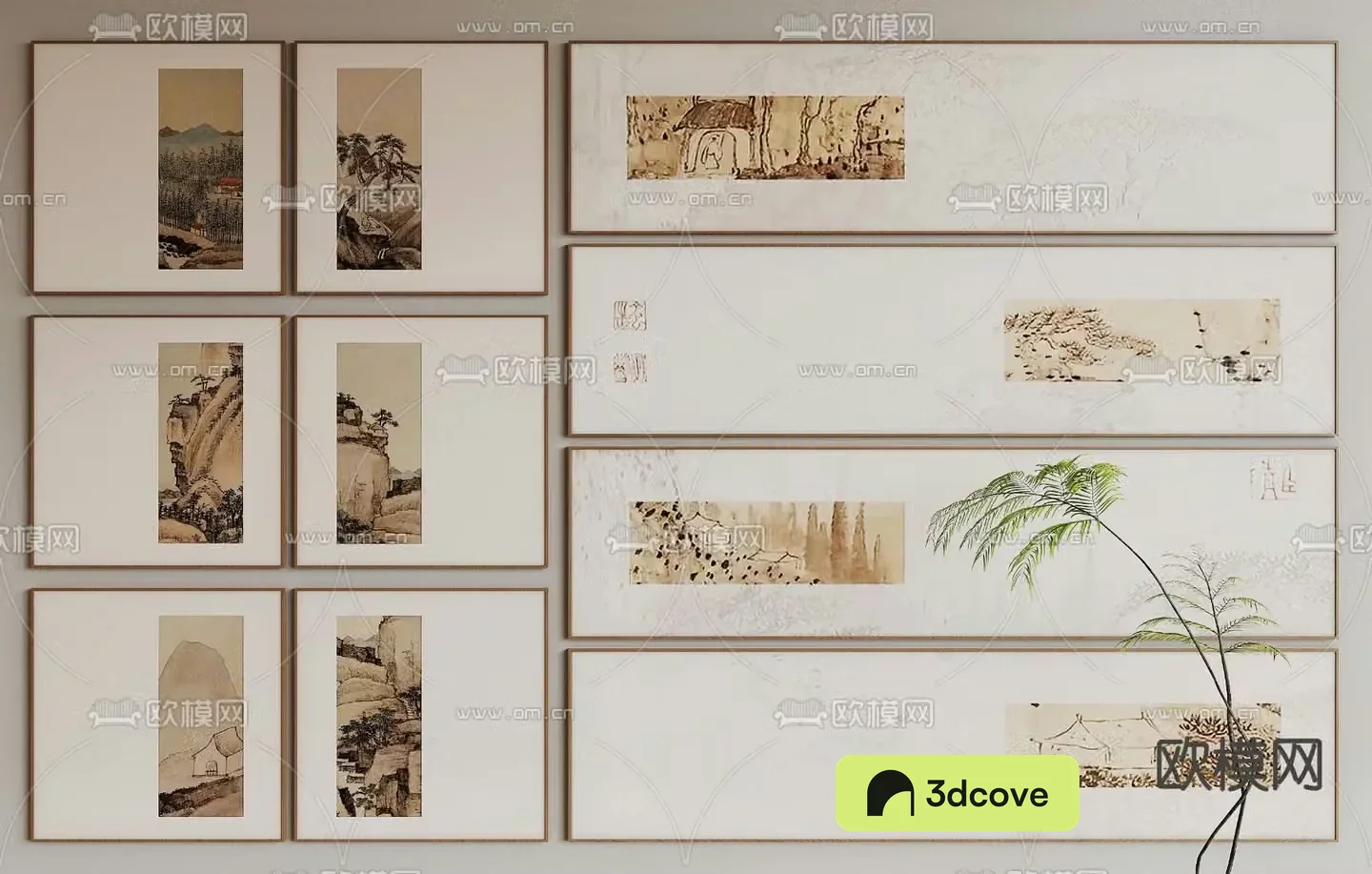 New Chinese style decorative painting