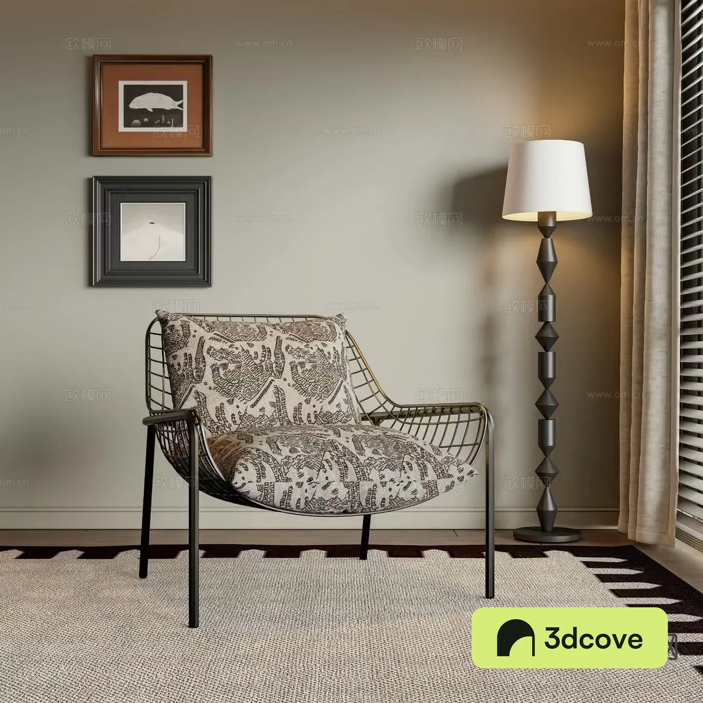 Medieval style chair leisure chair