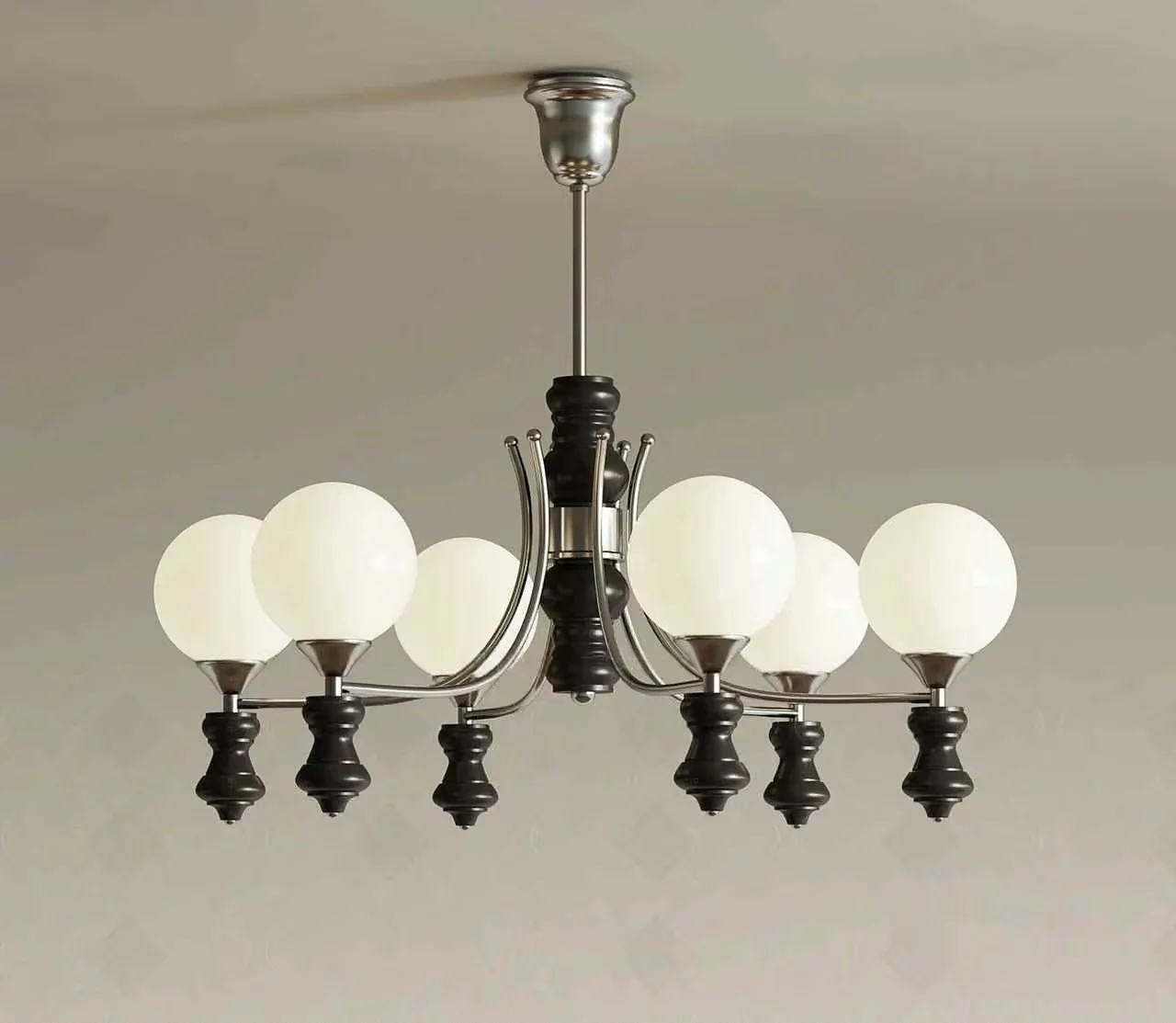 Gold Light Fixture 3D Model – 7557 – VRAY Render