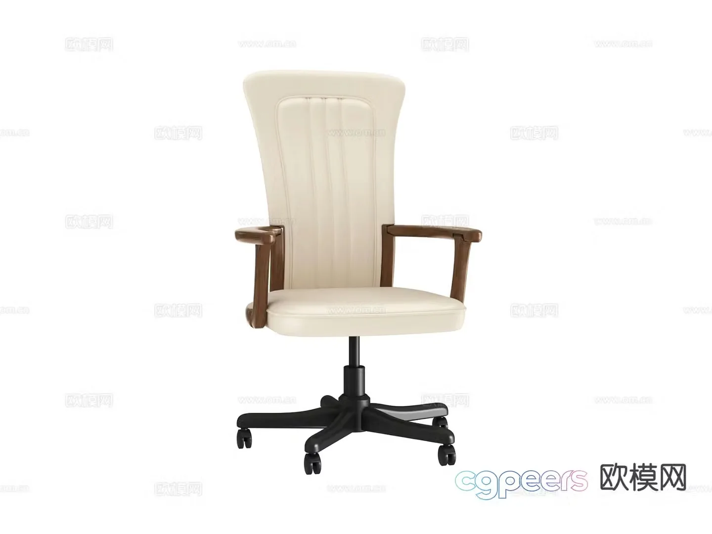 Modern office chair boss chair swivel chair 3d model