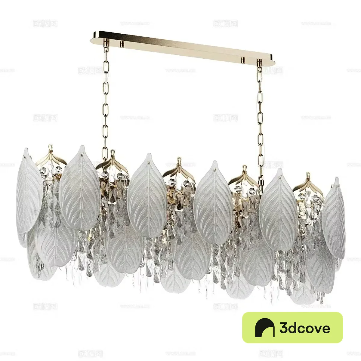 Light luxury chandelier hall chandelier