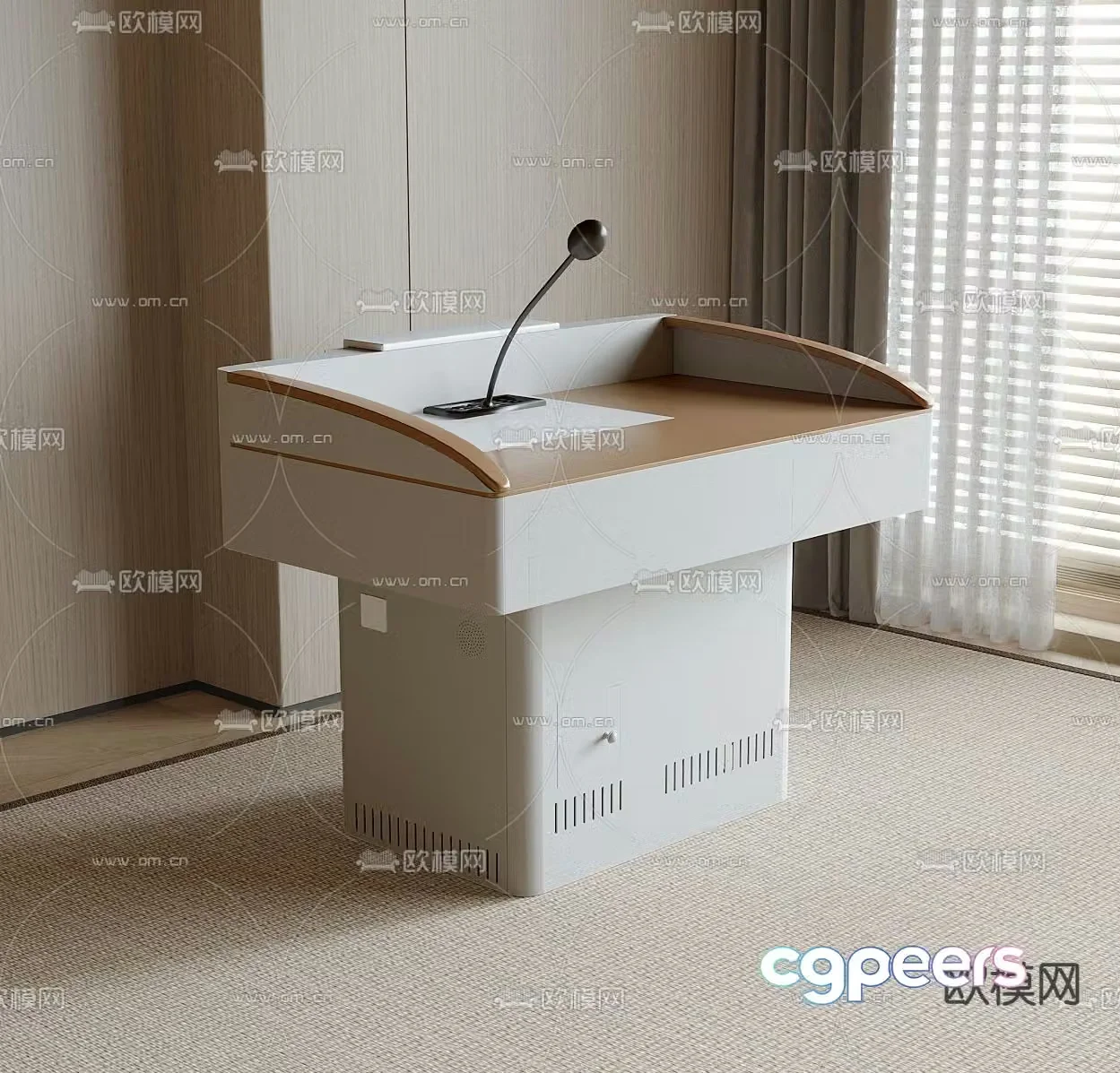 podium podium podium 3d model