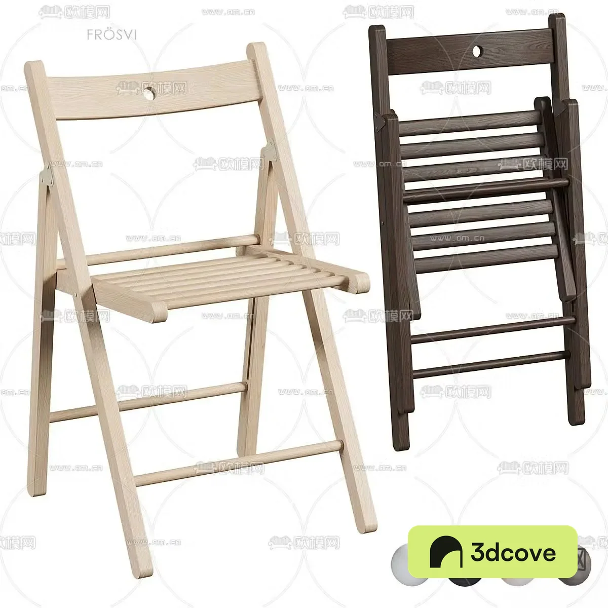 FROSVI wabi-sabi chair folding chair