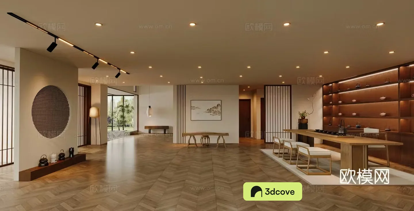 New Chinese tea room