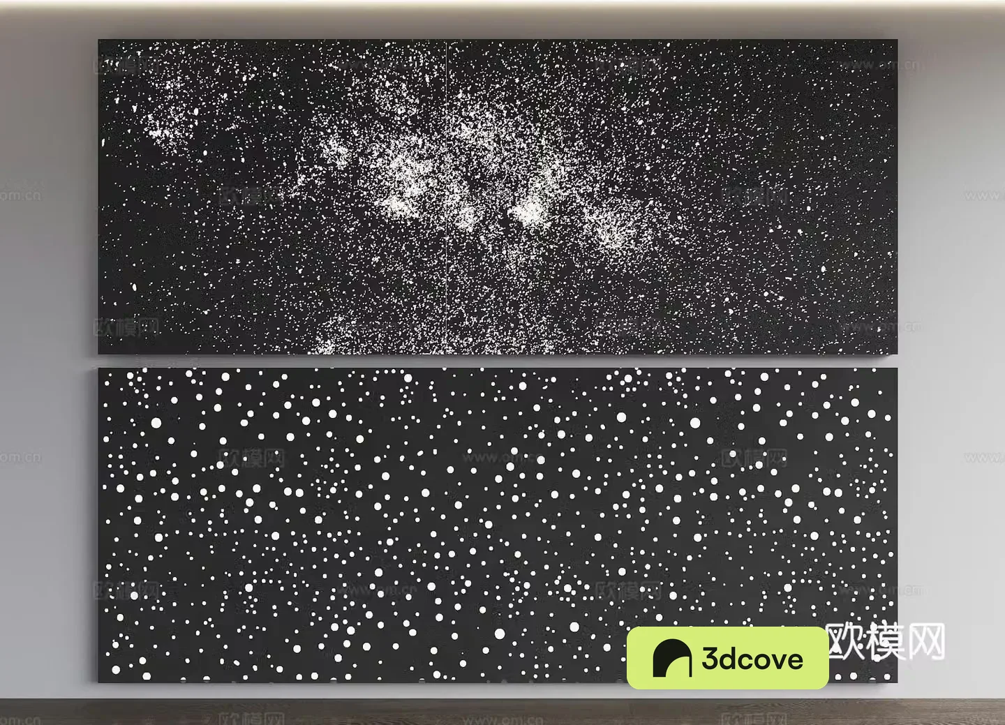 Translucent background wall Luminous background wall