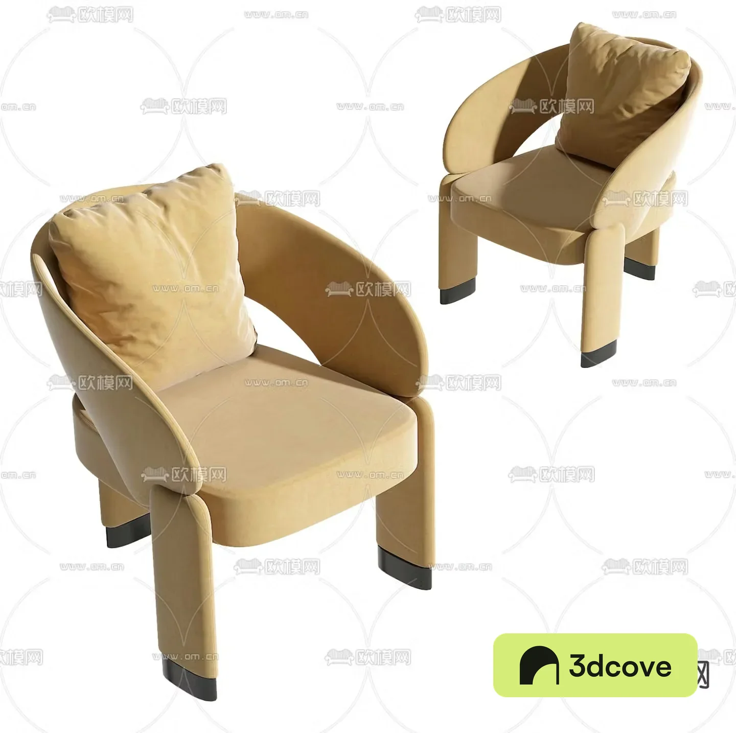 Modern chair leisure chair