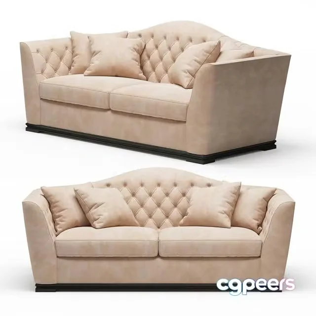 3ds Max Free – Asnaghi Sirio, sofa