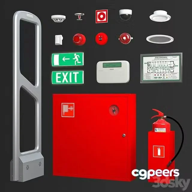 3ds Max Free – Security equipment store