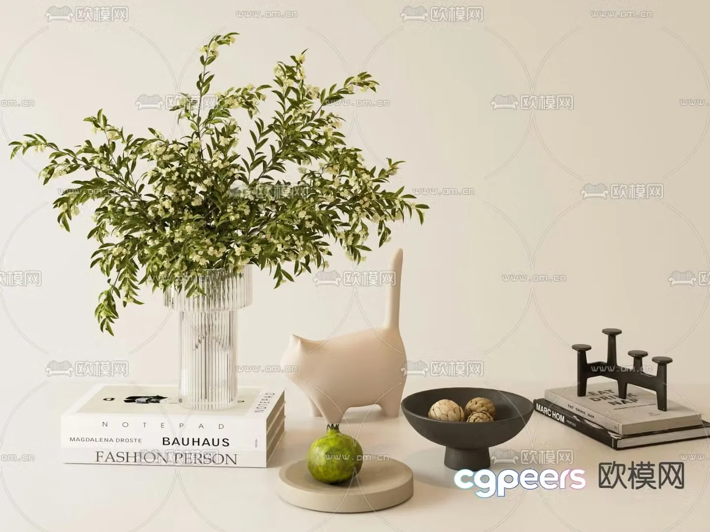 Modern desktop ornaments Jewelry ornaments 3d model