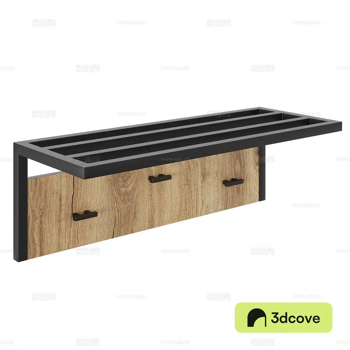 Nordic wall cabinet wall hanging shelf