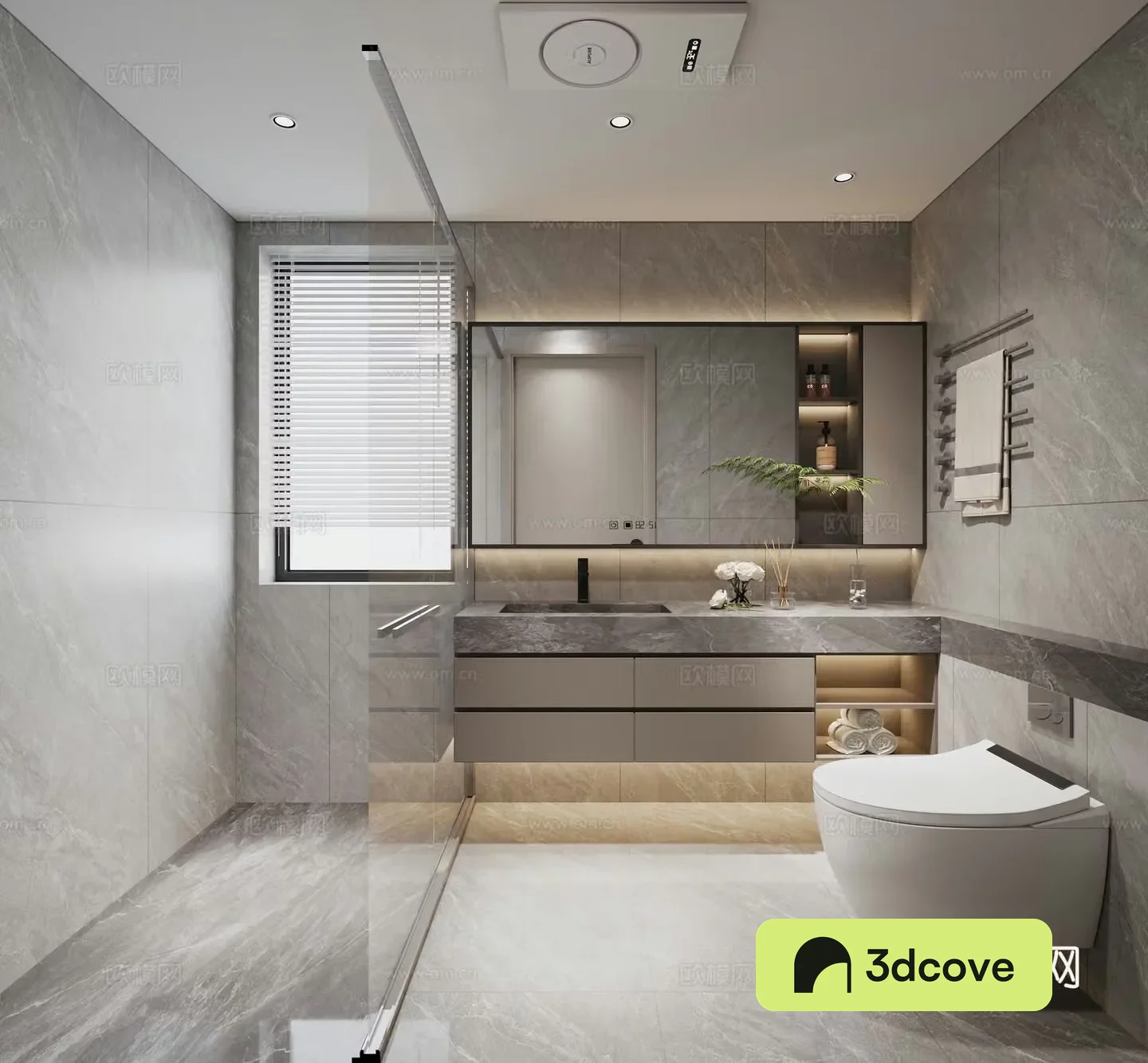 Modern bathroom