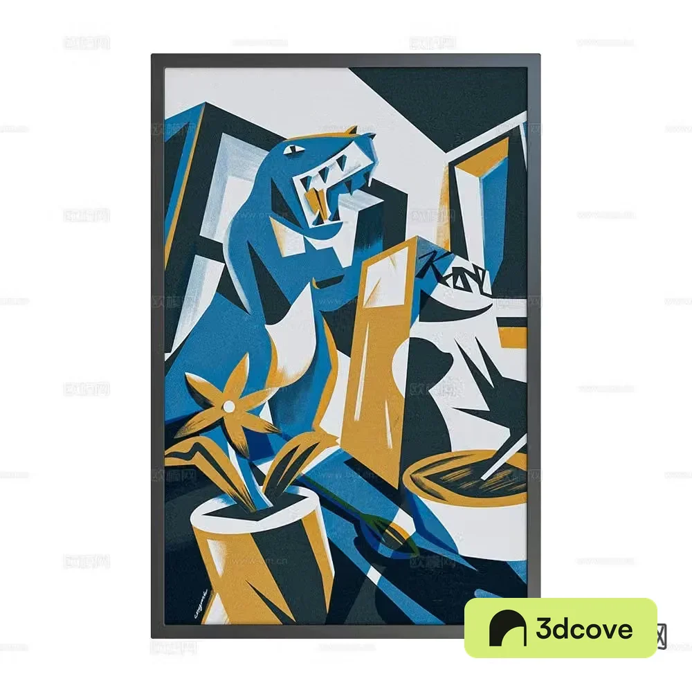NC Design cartoon hanging painting decorative painting