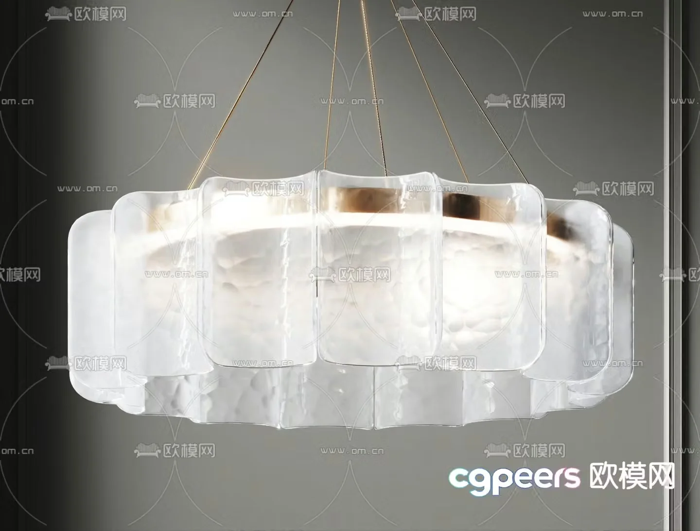 Crystal Chandelier Art Chandelier 3d Model