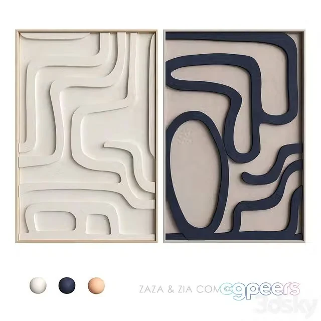 3ds Max Free – ZAZA ZIA COMBI Relief NG31