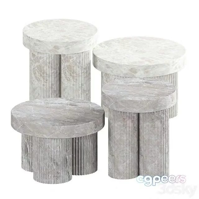 3ds Max Free – COFFE Table Gear Set