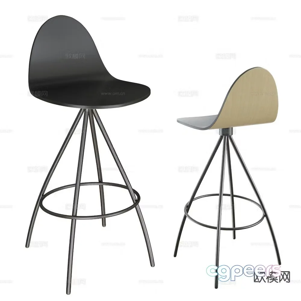CANCIO bar stool bar stool high stool 3d model