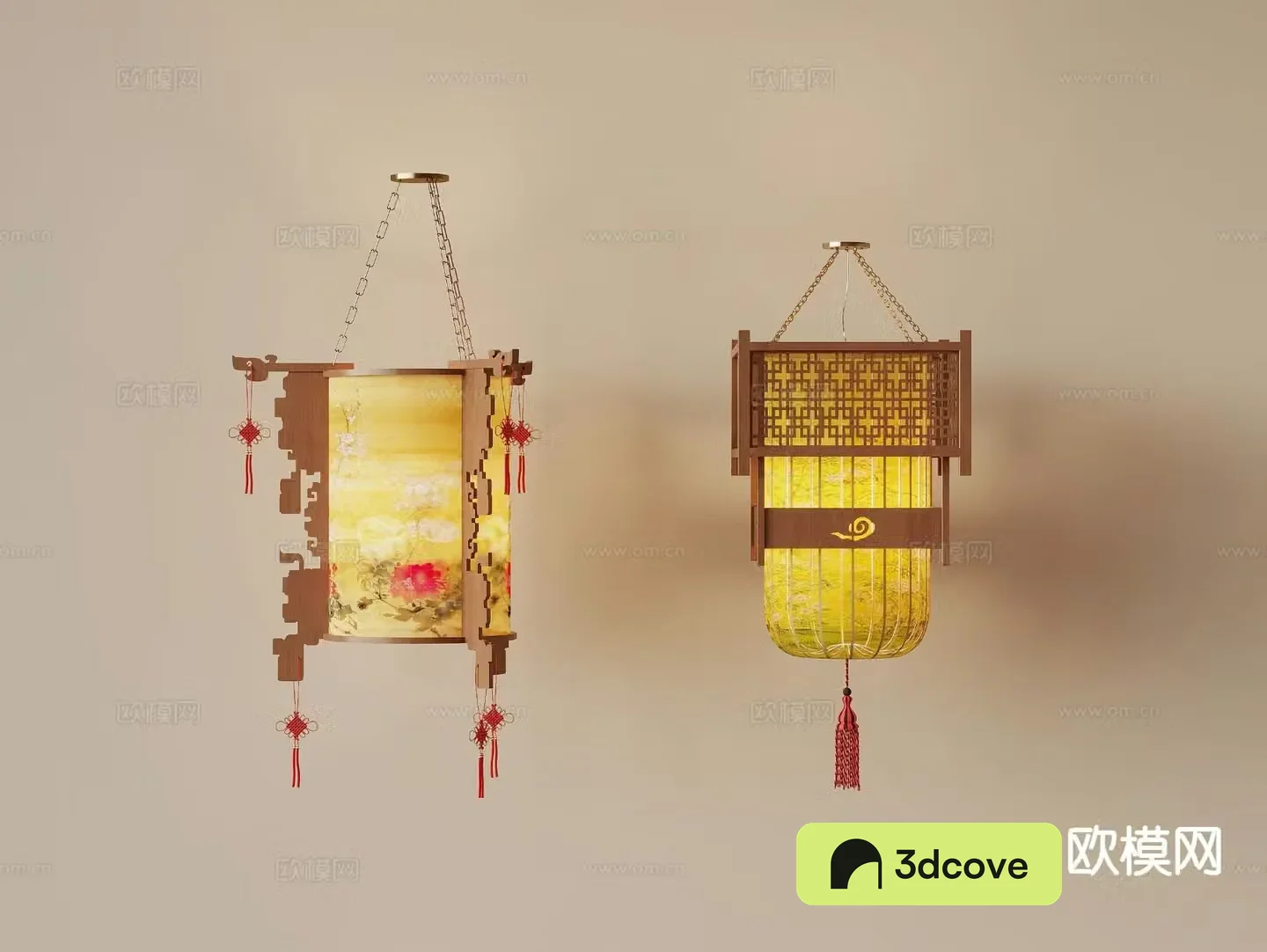 New Chinese style decorative lamp antique lantern