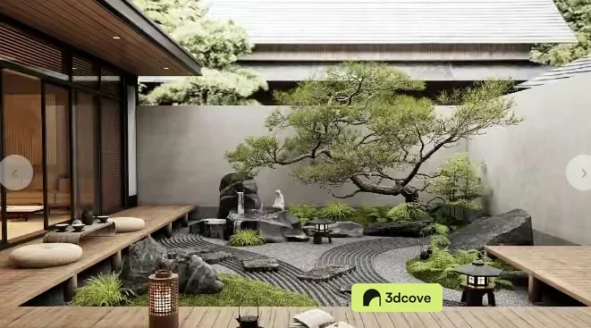 Modern Japanese Garden
