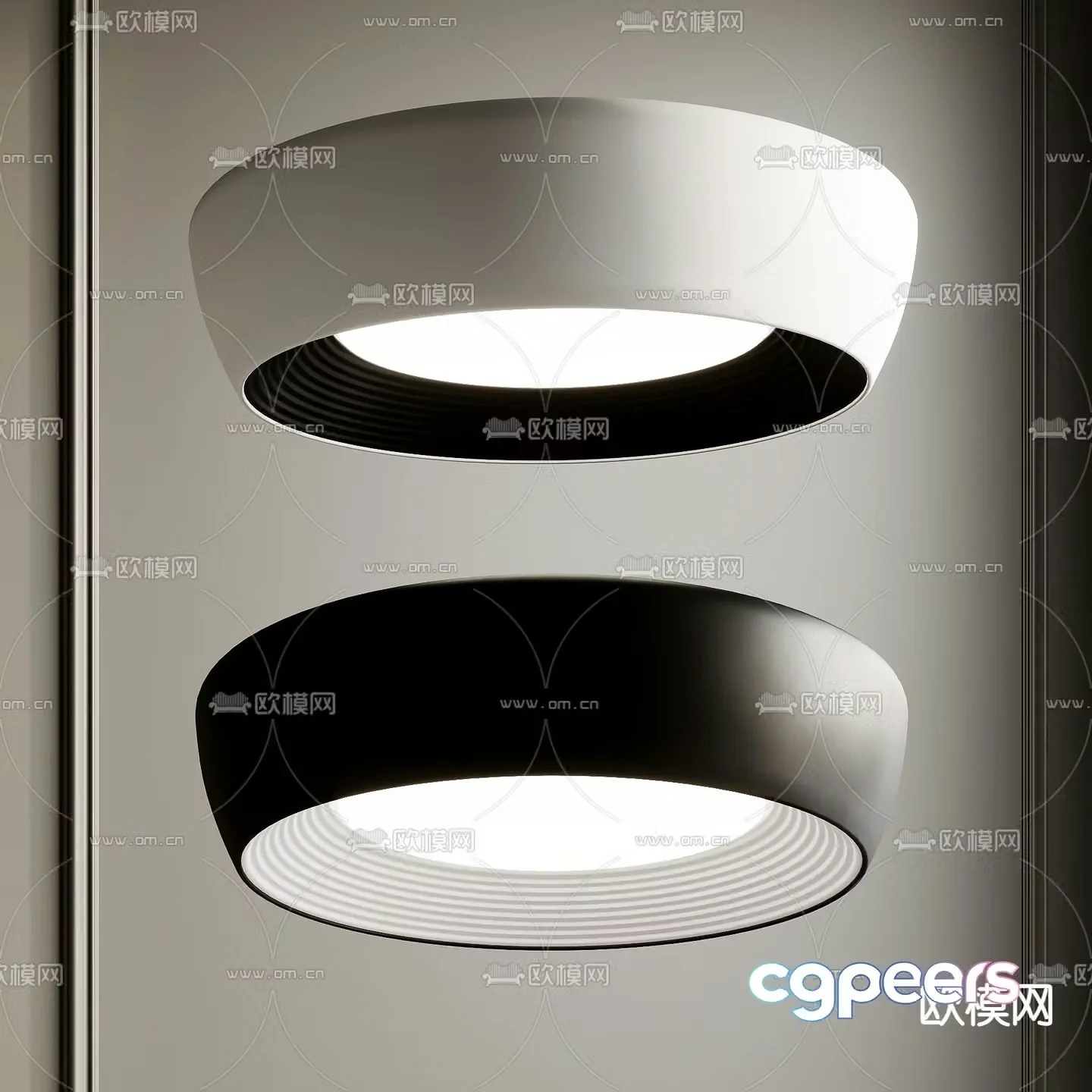 Ceiling lamp bedroom lamp 3d model