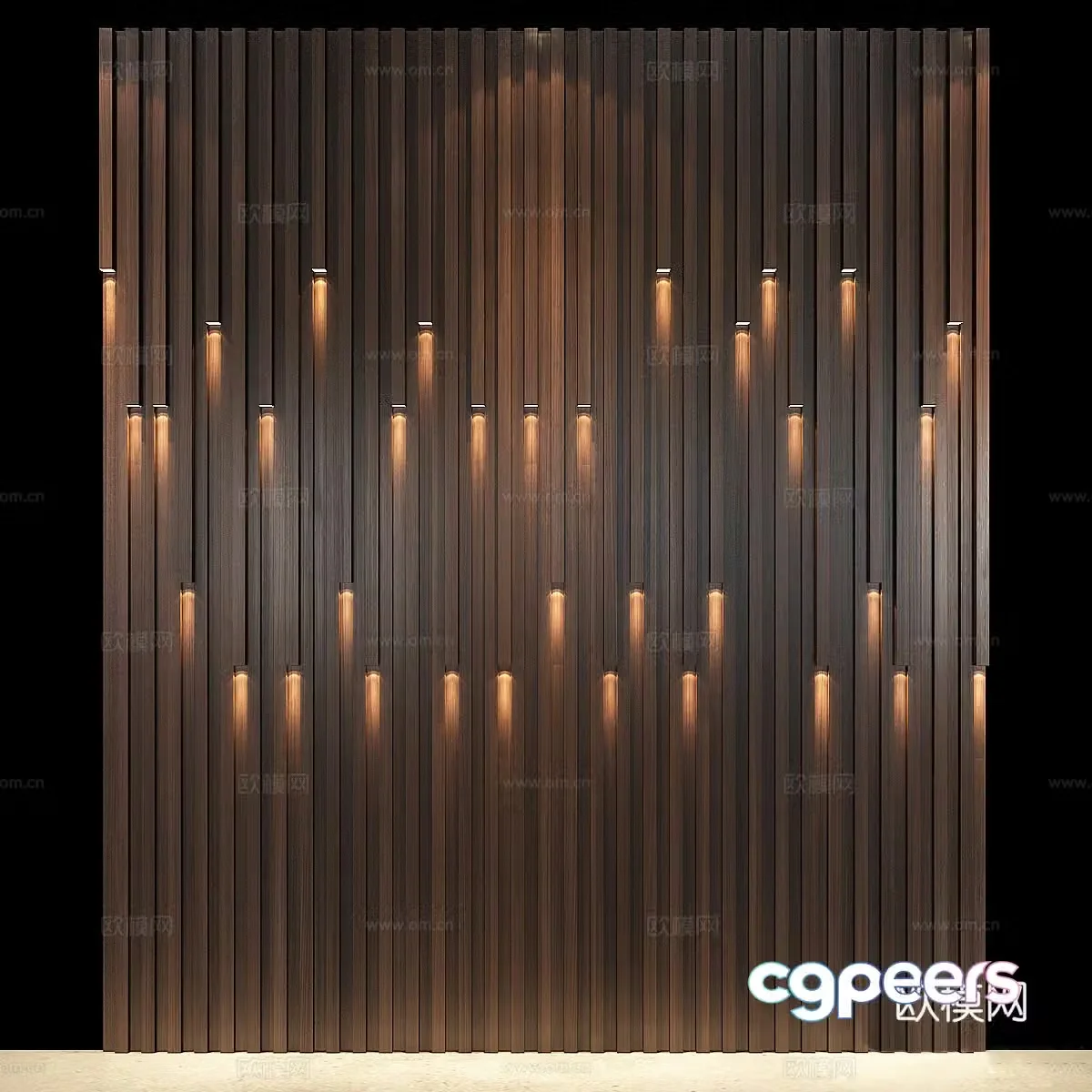 Wall panel 3d model