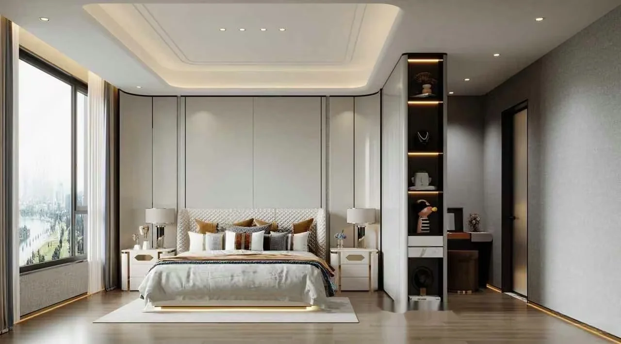 Modern Bedroom Furniture 3D Model – 5908 – CORONA Render