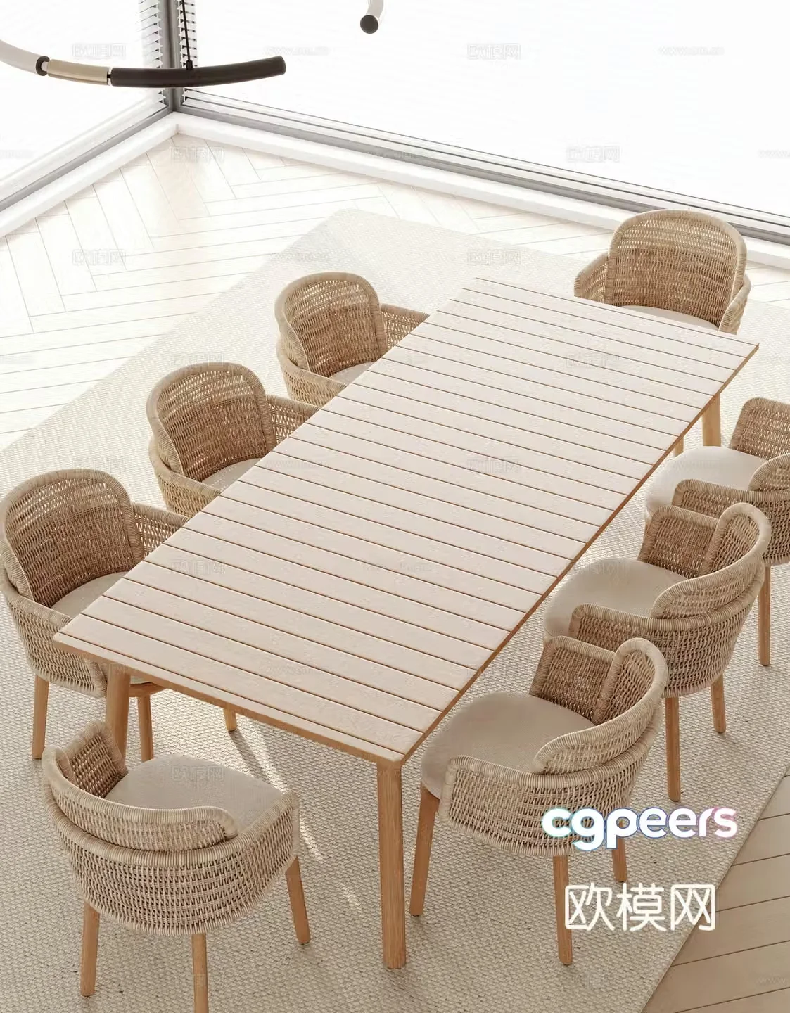Outdoor tables and chairs camping tables and chairs 3d model