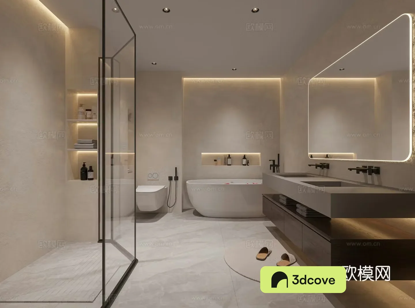 Modern bathroom