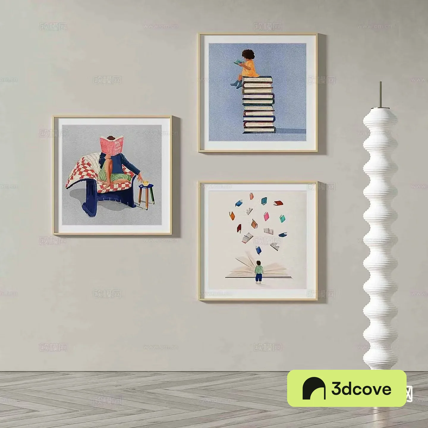 Art painting cartoon painting decorative painting