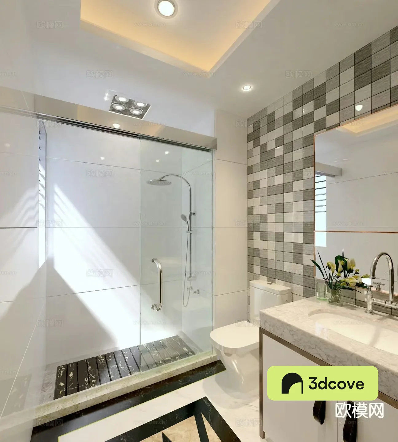 Modern bathroom